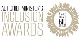 Act Chief Minister Inclusion Awards Logo