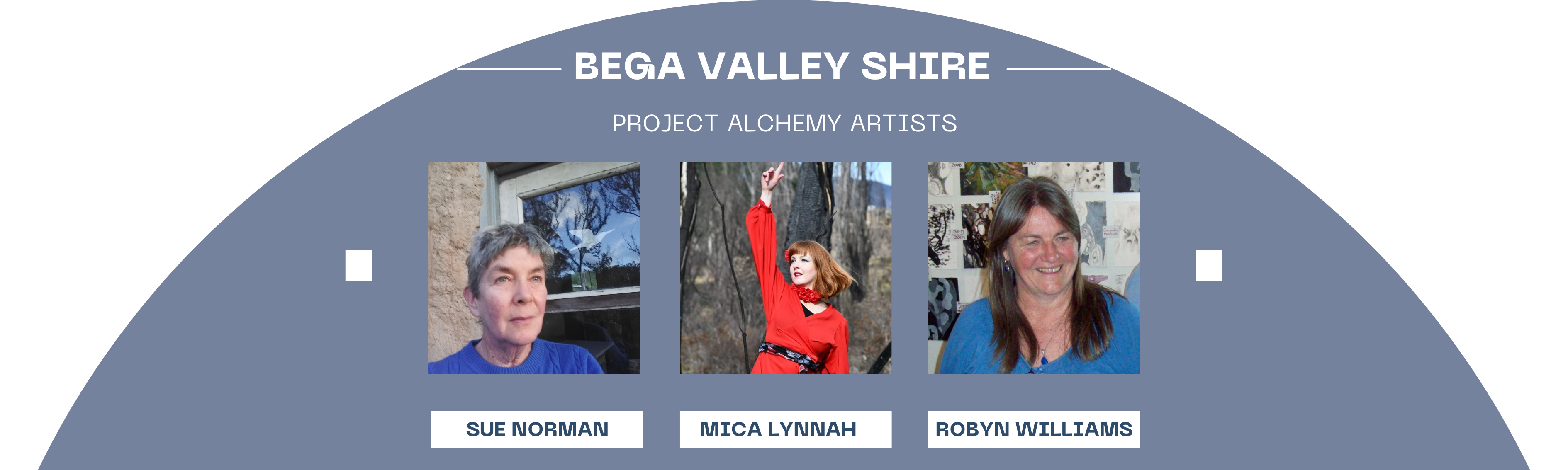 Bega Valley Shire Project Alchemy Artists