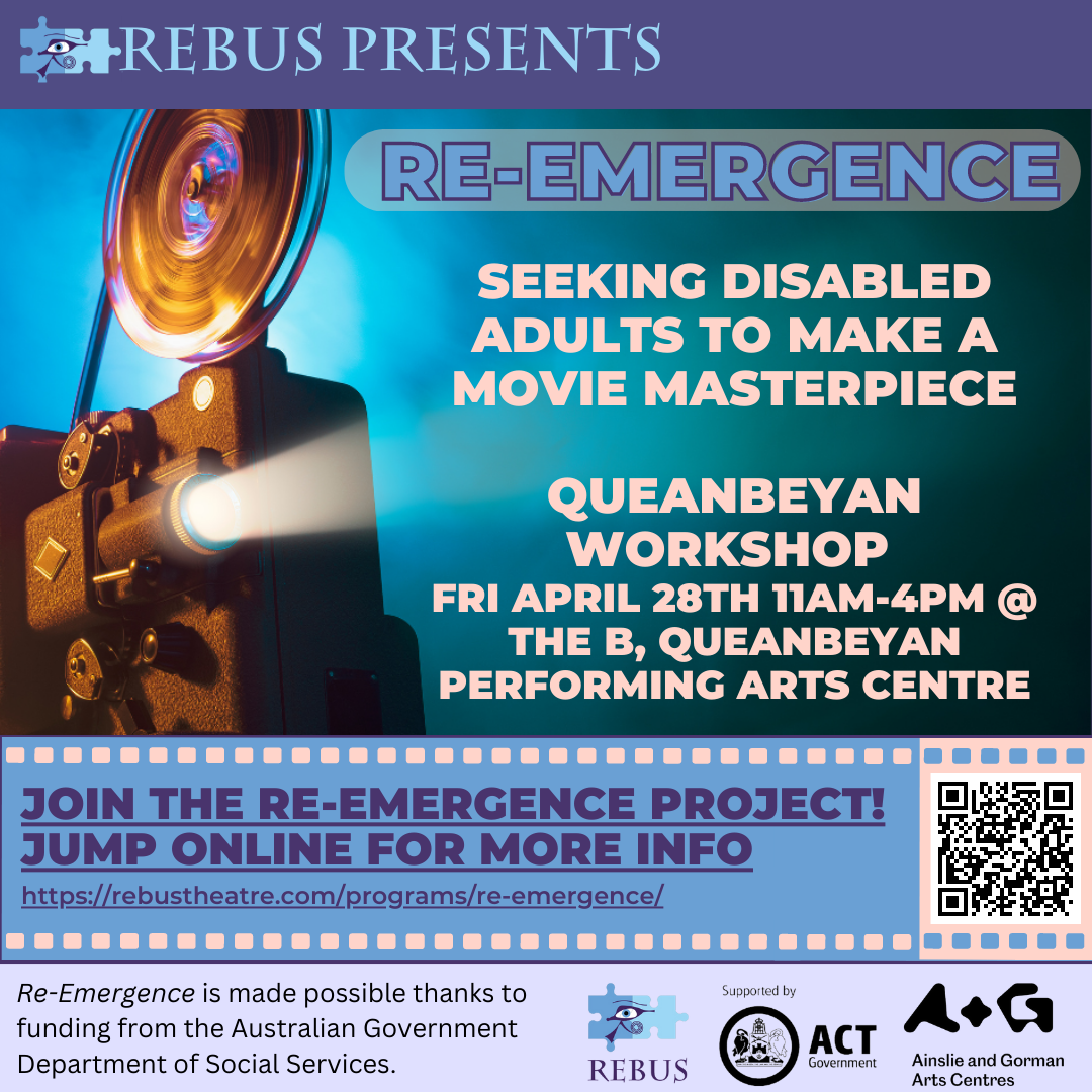 Seeking Disabled Adults in Queanbeyan to make a movie masterpiece!!!